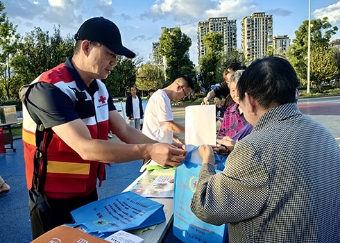 防灾减灾集中宣传活动开展